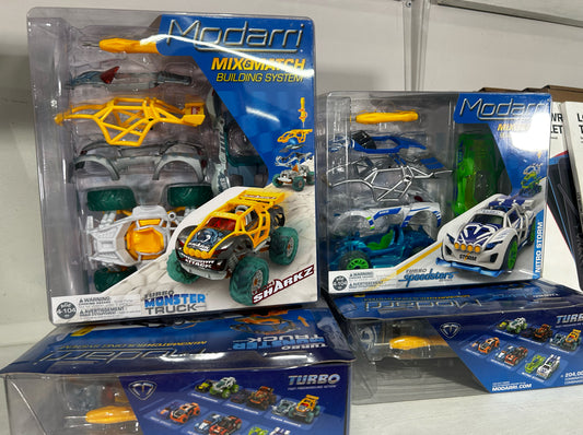2pc Modarri Mix Truck Building Pack Bundle