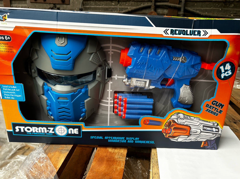 *FLASH SALE - Storm Zone Gun with Mask*