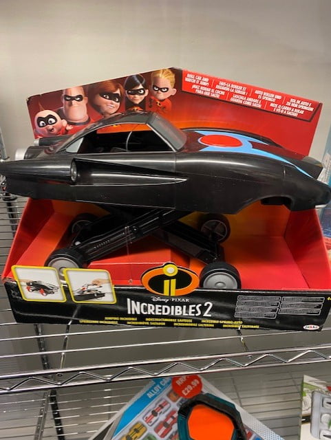 Incredibles 2 Jumping Car - The Mega Toy Auction