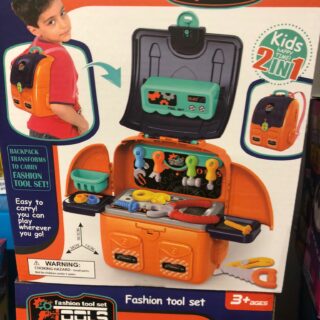 Tool 2 In 1 Backpack Playset