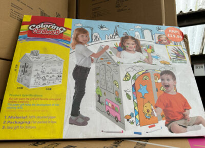 **FLASH SALE - DIY Colouring Cardboard House**
