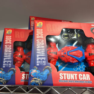 RC Spiderman Style Rock Crawler Stunt Car