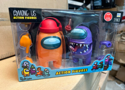 **FLASH SALE - Small Among Us Twin Pack Action Figures (Asstd)**