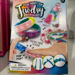 Pop Fidget Toy Jewellery Maker Kit