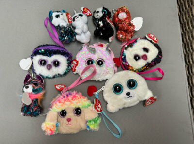 **FLASH SALE - TY Purses & Keychains (Asstd)**