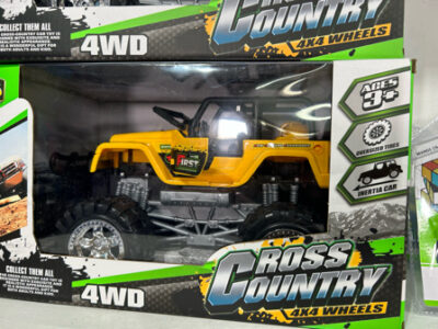 Friction Powered Jeep (Asstd)