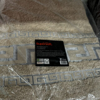 Set of 3 Luxury Bath Sheets - Latte