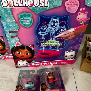 Gabby's Dollhouse Paint & Lite 3pc Bundle