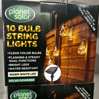 10 Bulb Solar String Lights