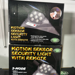 Motion Sensor Security Solar Light