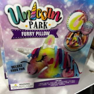 Make Your Own Unicorn Fury Pillow