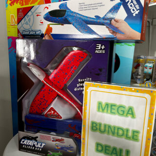 2pc Glider Plane Launcher Bundle