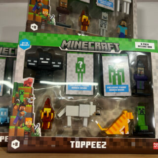 Minecraft Limited Edition Toppeeze Figure Box