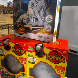 2pc Dino Pop Egg & Jurassic Bundle